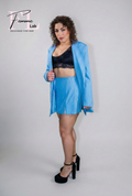 Completo Righe Azzurro