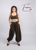 Coordinato Crop Top e Pantaloni Ballon