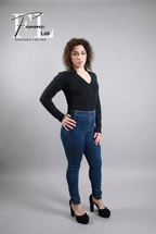 Jeans Wild skinny vita alta