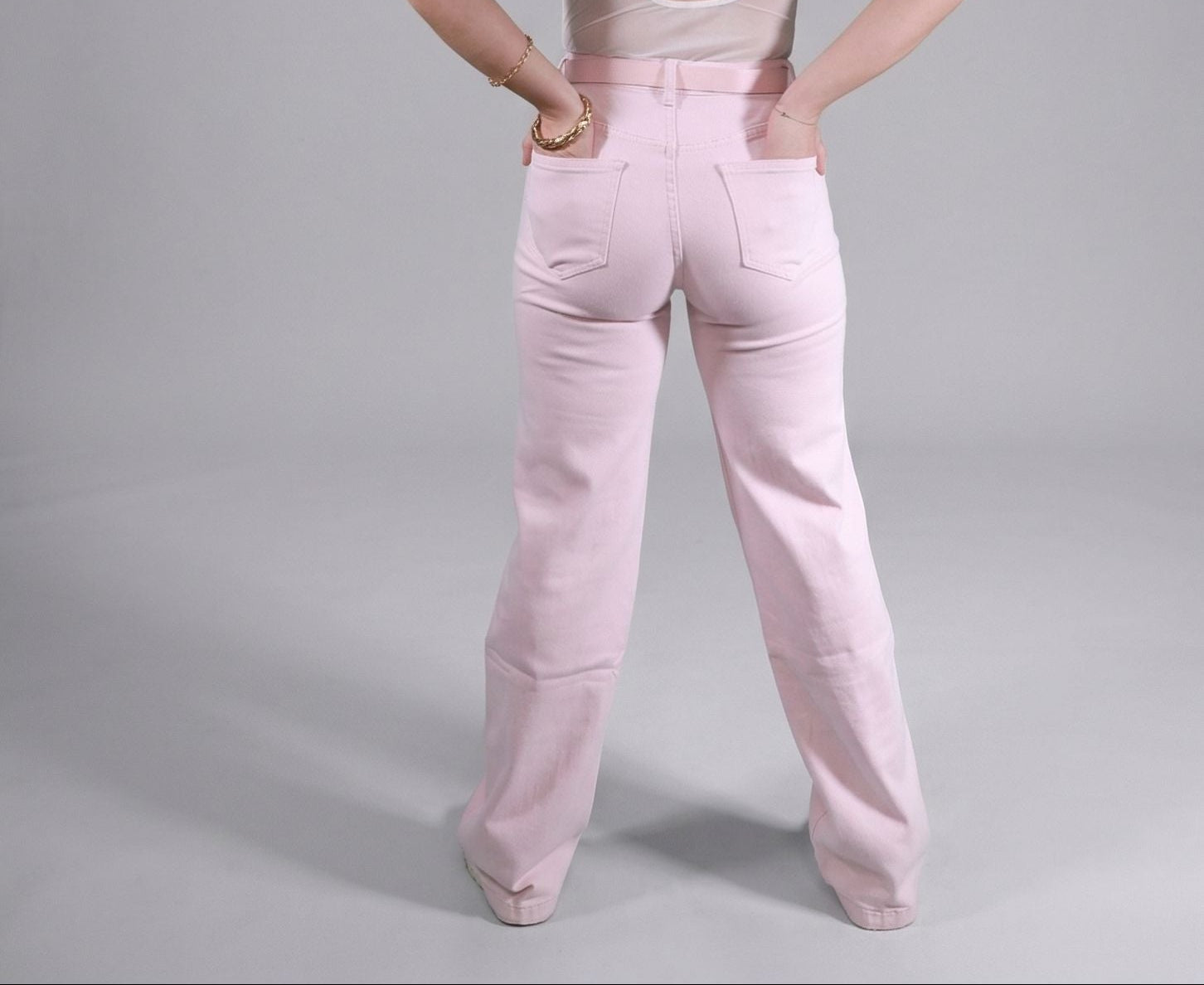 Jeans Rosa Cipria