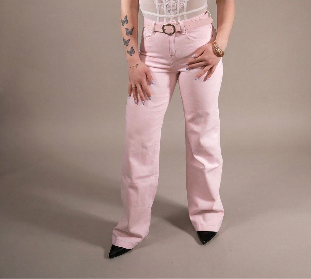 Jeans Rosa Cipria