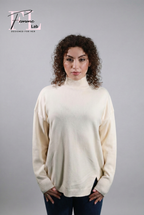 Maglione a Collo Alto – Oversize Morbido