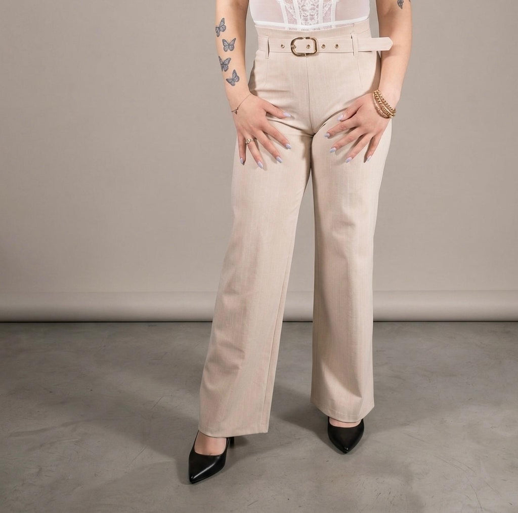 Pantalone Classico Vita Alta