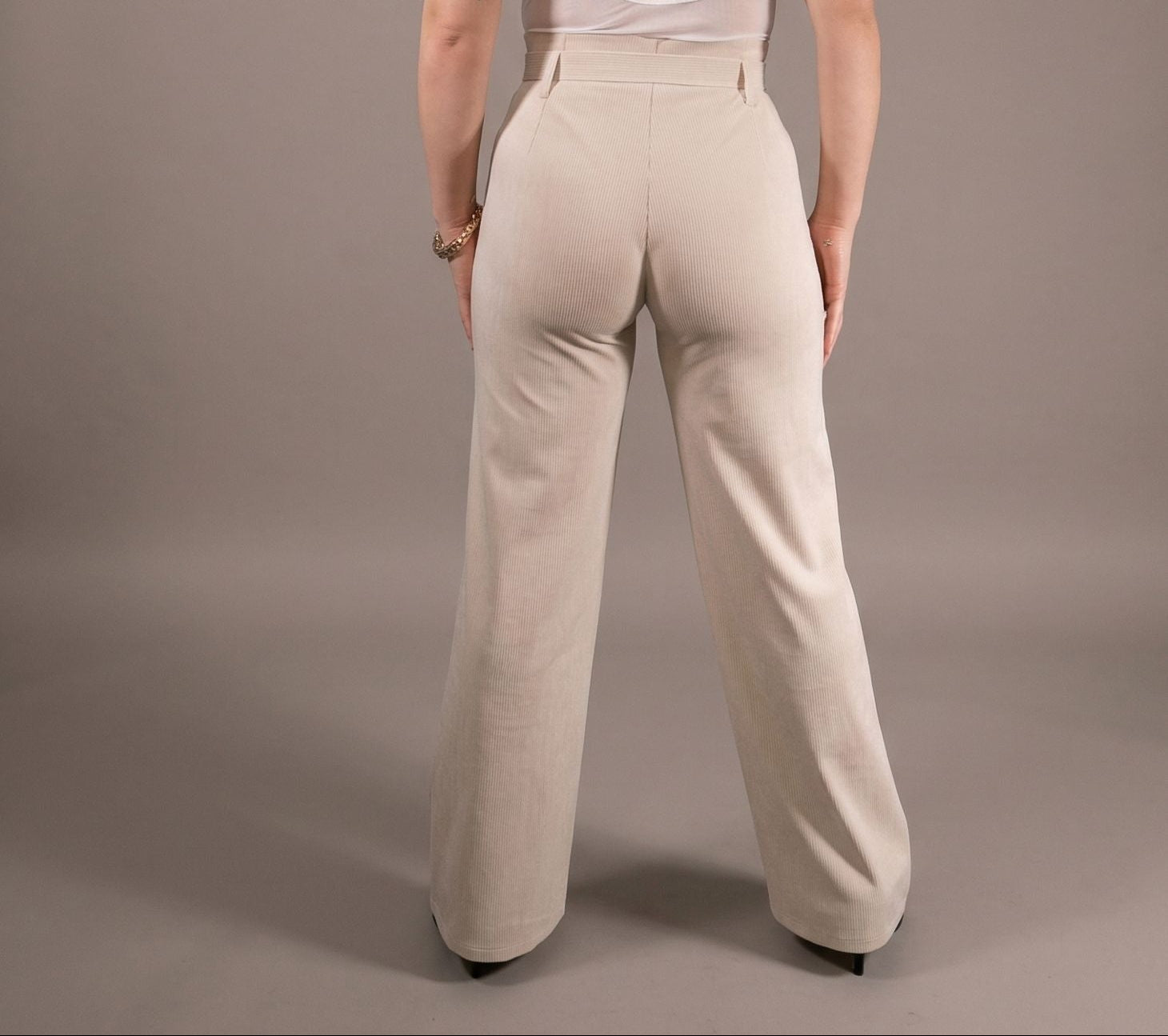 Pantalone Classico Vita Alta