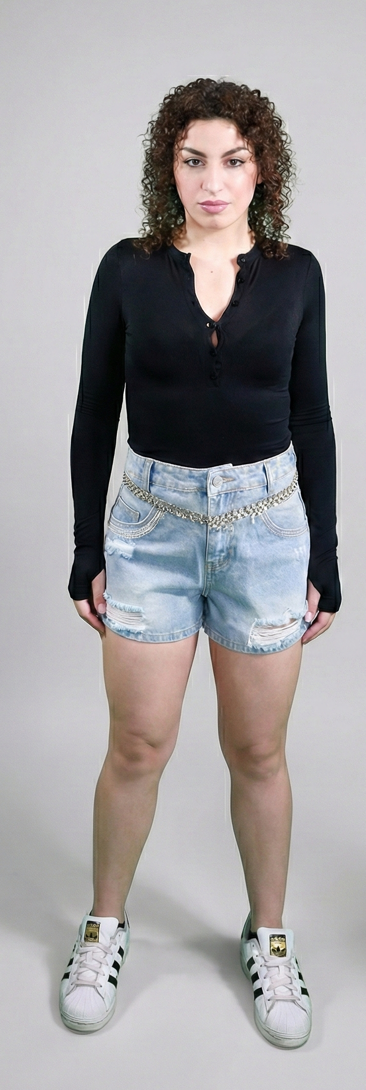 Shorts denim chiaro